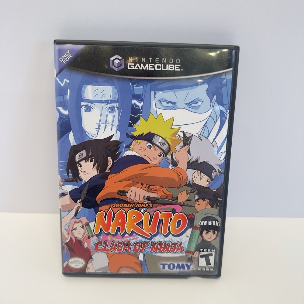 Naruto Clash Of Ninja Nintendo‎ GameCube CIB NO SCRATCHES
